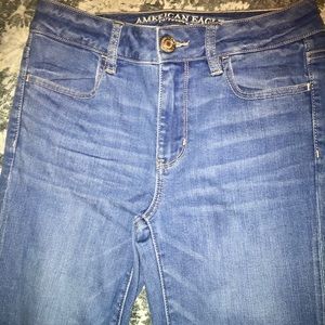 American Eagle High Waisted Super Stretch Jeans